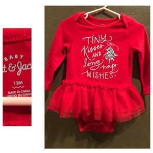 6 baby items for $15! Holiday Tutu Onesie 12Month
